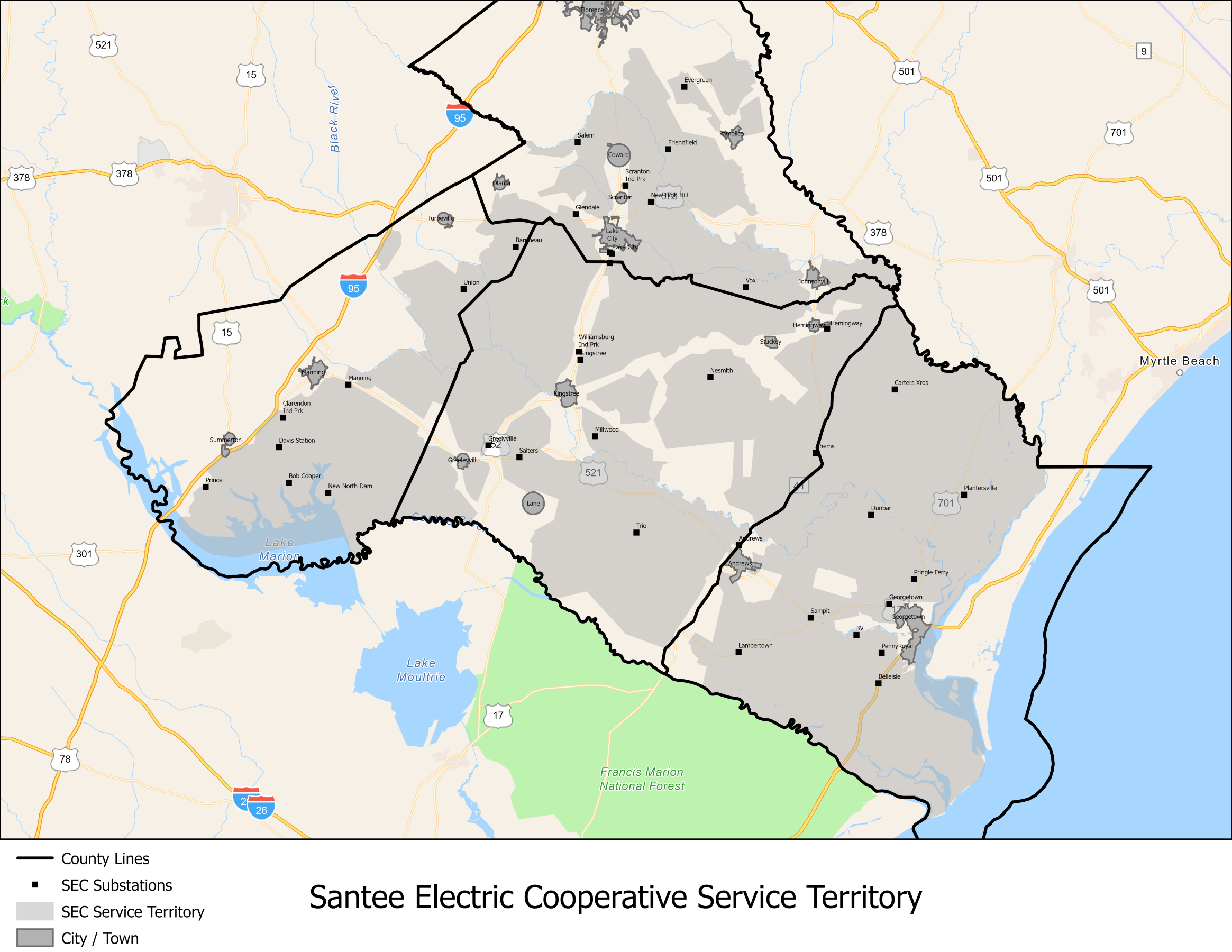 About Santee Electric Cooperative Santee Electric Cooperative Inc